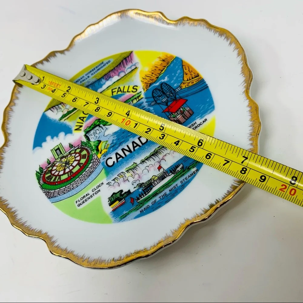 Vintage Niagara Falls Canada Collectible Wall Plate for Plate Wall
